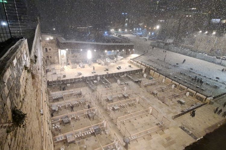 גל הקור נמשך, ייתכן שלג בירושלים