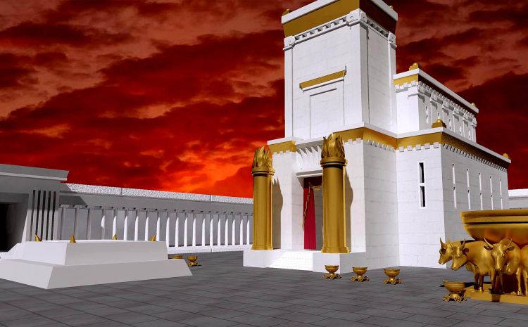 הריסתו של בית-המקדש נועדה אך ורק לשם בנייתו מחדש