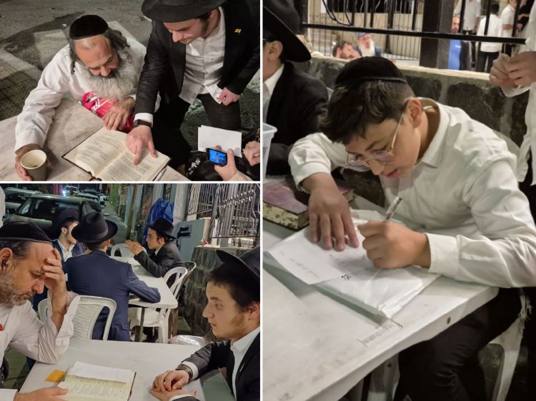 טבריה: הפצת המעינות בערב ראש חודש סיוון