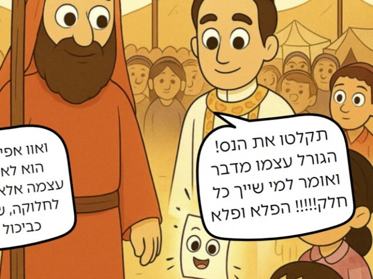 קומיקס: עשה כאן ארץ ישראל