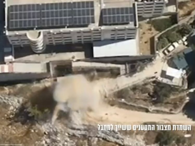 המחבל התפוצץ תוך כדי שהכין מטען ונתפס