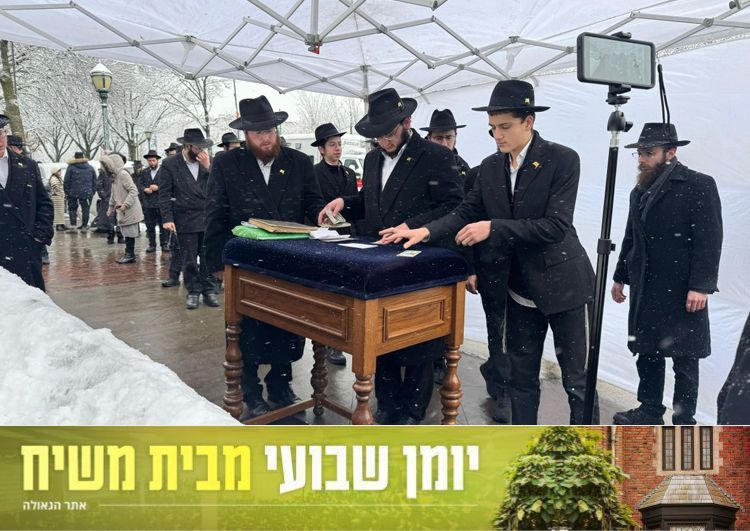 יומן שבועי מ770 - בית משיח: שבוע פ' מקץ וחנוכה 