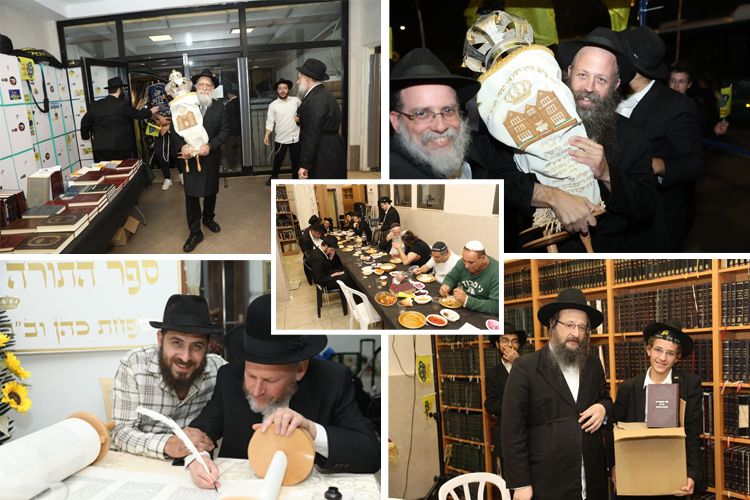ראשל"צ שמחה עם התורה: סיקור מהמעמד החגיגי
