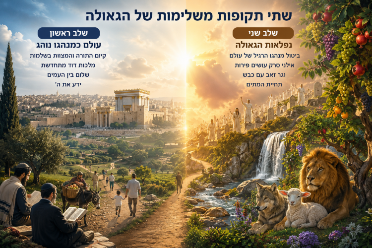 שתי תקופות בגאולה