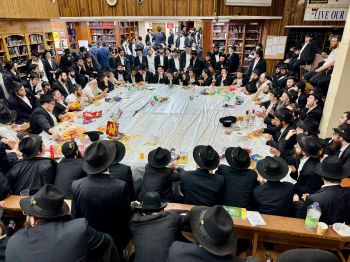 המעשה הוא העיקר: התוועדות סוחפת לתוך הלילה ב770