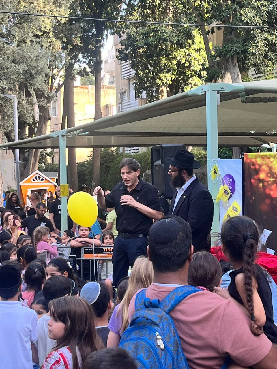הרב לוי דורון עם ראש העיר פ"ת