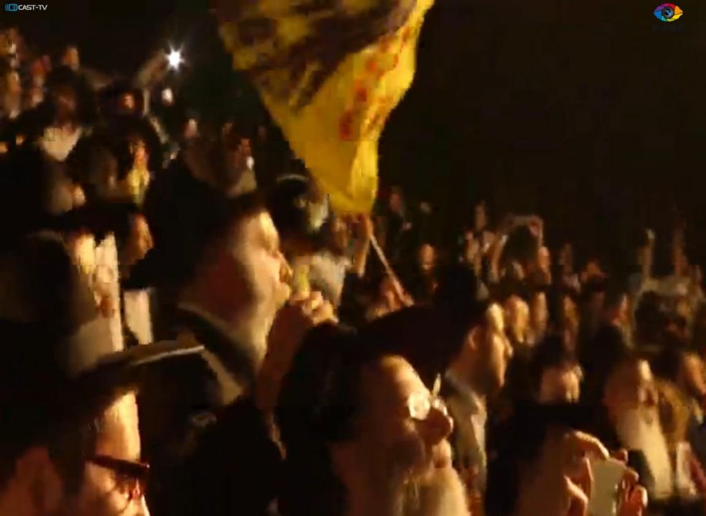 תמונות ראשונות מכינוס הקהל בת"א