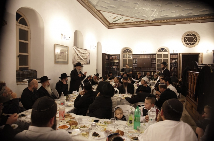 בהתוועדות בראש פינה