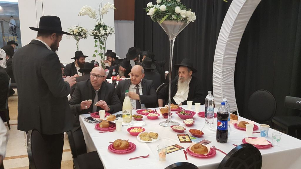 הרב בועז קלי עם המשלחת הדרוזית