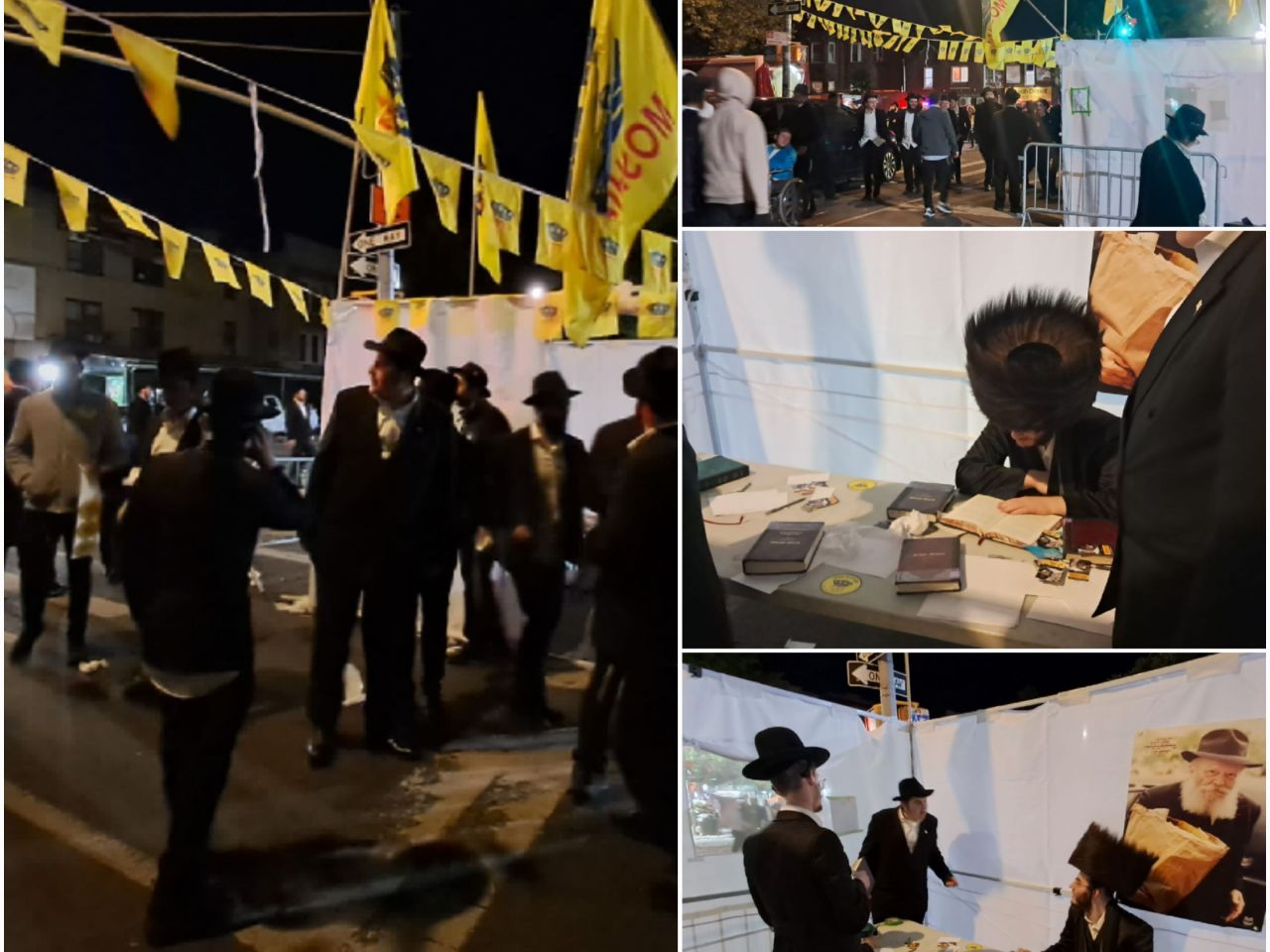 מאות כתבו למלך המשיח בשמחת בית השואבה