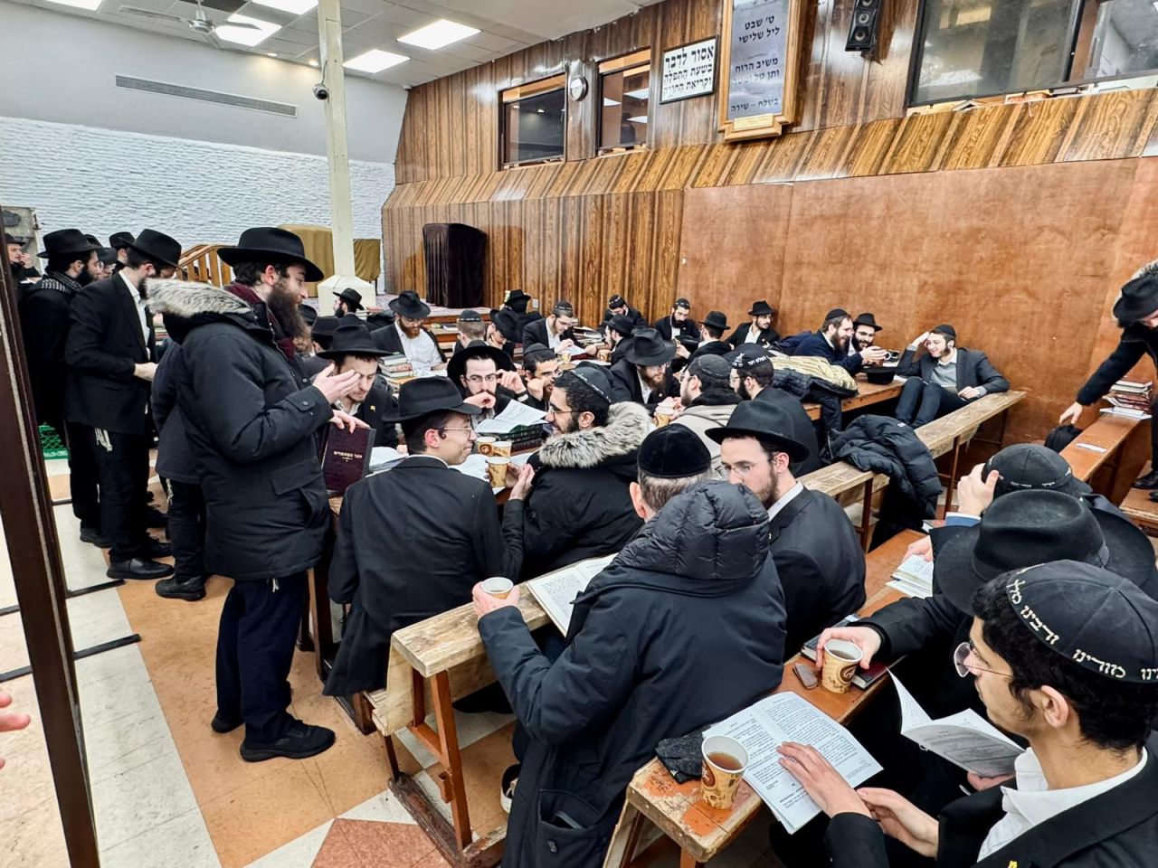 המונים הגיעו לקראת יו"ד שבט ל770