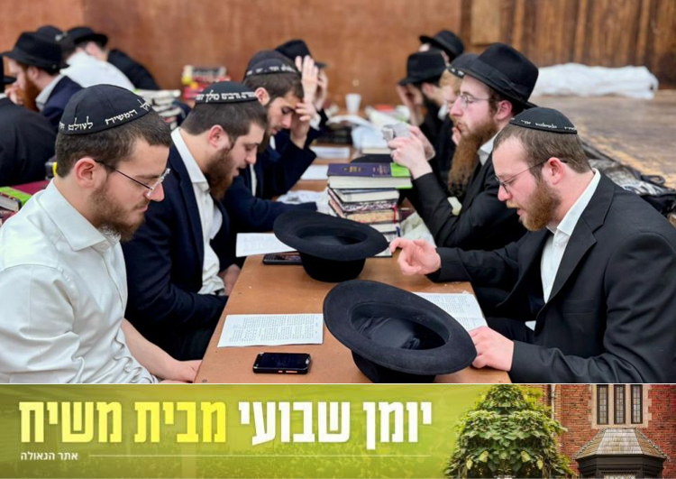 יומן שבועי מבית משיח - 770, שבוע פ׳ בהעלותך (בחו״ל)