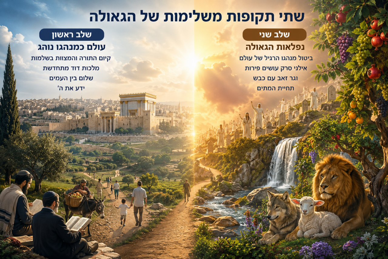 שתי תקופות בגאולה