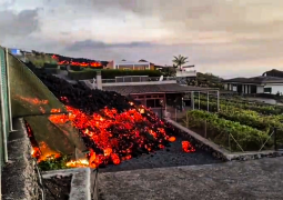 האיים הקנריים ויפן: התפרצויות הרי געש ורעידות אדמה