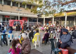 מאות חוגגים בפורים באירועי חב״ד בנווה עופר