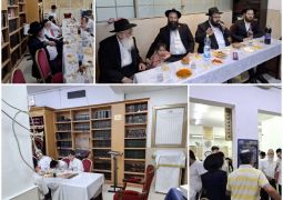 בני ברק: קהל רב בהתוועדות ג' תמוז המרכזית