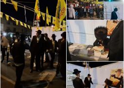 מאות כתבו למלך המשיח בשמחת בית השואבה
