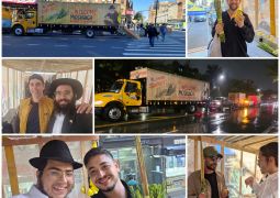 שיא חדש במנהטן: 5 שנים ל"סוכה הניידת הגדולה בעולם"