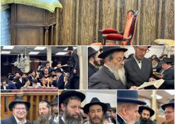 "ויתן לך": השלוחים במוצאי שבת גדושה ונעלית ב-770