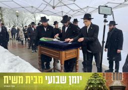 יומן שבועי מ770 - בית משיח: שבוע פ' מקץ וחנוכה 