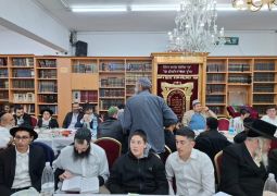 התוועדות י"ט כסלו מרכזית בשיכון ה': ברוב עם ושמחה