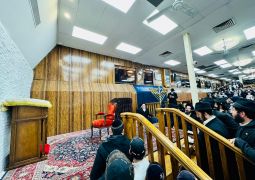 תיעוד מצולם: היממה הראשונה של חנוכה ב770