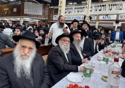 מאות השתתפו בהתוועדות כ״ד טבת המרכזית ב־770