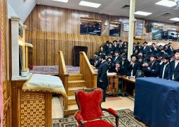 המונים הגיעו לקראת יו"ד שבט ל770