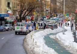 במזג אויר חורפי: שיירת הטנקים חיממה את ניו יורק