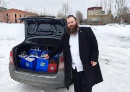 שלג כבד – ושמחת פורים גדולה ליהודי רודני