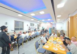 כמאה משתתפים באירוע פתיחת הכולל החדש בג׳סי כהן