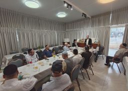 גשם של ברכה בחולון: בוקר חגיגי בכולל "תפארת זקנים - לוי יצחק" בג׳סי כהן